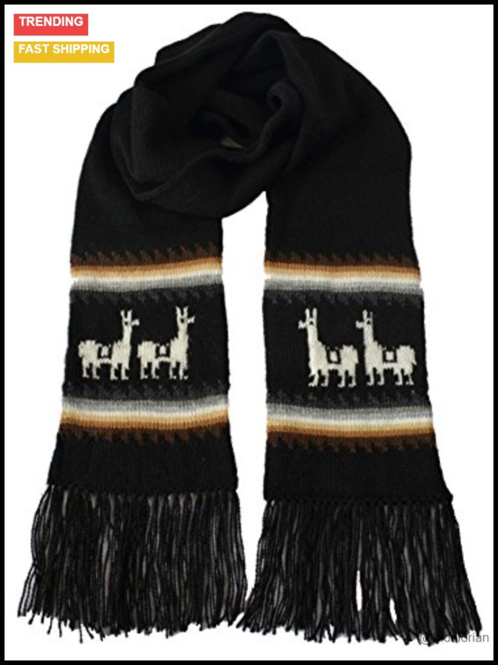 Alpaca Wool Lightweight Winter Fall Knit Scarf for Men and Women